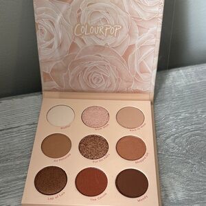 NWOT ColourPop Eyeshadow Palette - Warm Neutrals
